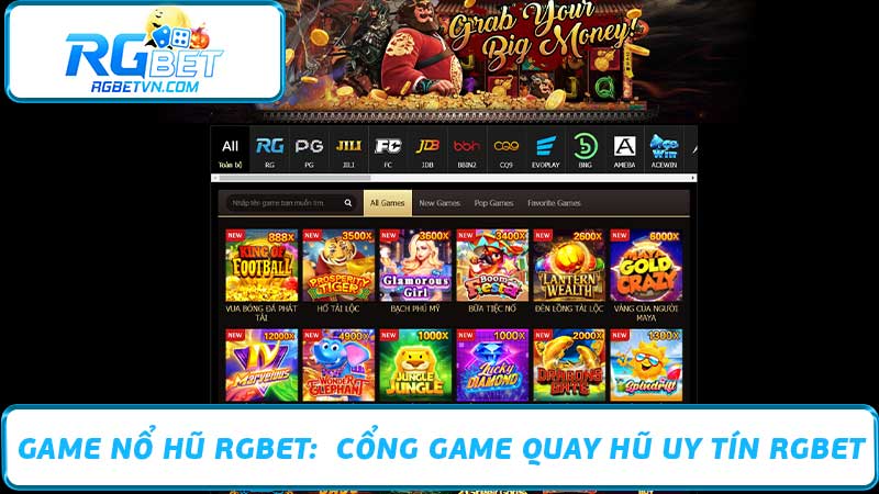 Game Nổ Hũ RGBET  Cổng Game Quay Hũ Uy Tín RGBET