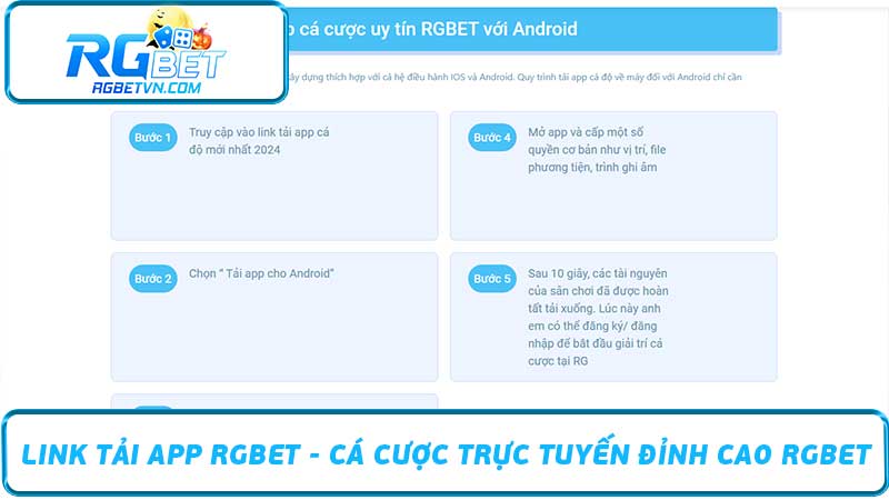 Link Tải App RGBET - Cá Cược Trực Tuyến Đỉnh Cao RGBET