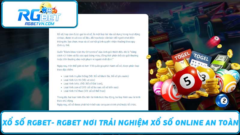 Xổ Số RGBET- RGBET Nơi Trải Nghiệm Xổ Số Online An Toàn